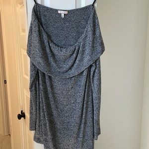 Off the shoulder sweater/shirt!